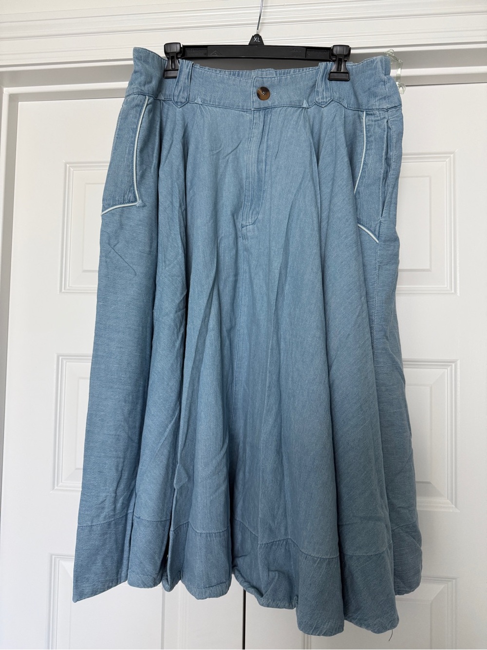 Double D Ranch Chambray Skirt